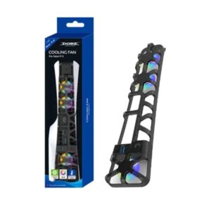 خرید کول فن ps۵ slim RGB پایه دار