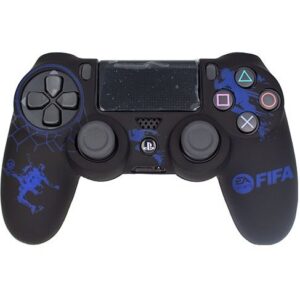 خرید کاور دسته طرحدار دسته ps4 مشکی آبی