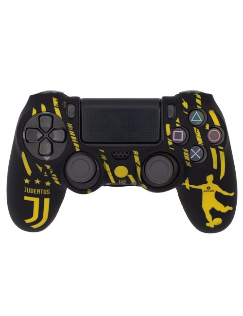 روکش طرحدار دسته ps4 مشکی زرد