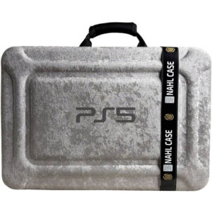 خرید کیف ضد ضربه  کنسول ps5 slim رنگ طوسی