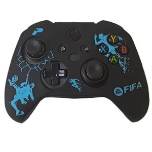 روکش طرحدار دسته Xbox series S مشکی آبی