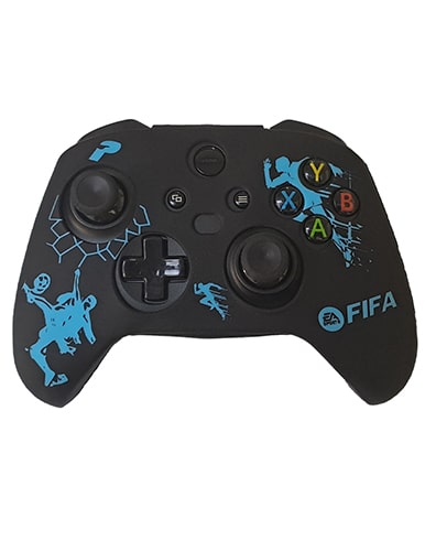 روکش طرحدار دسته Xbox series S مشکی آبی