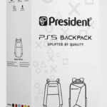 کیف ضد ضربه کنسول ps5 slim برند پرزیدنت رنگ آبی