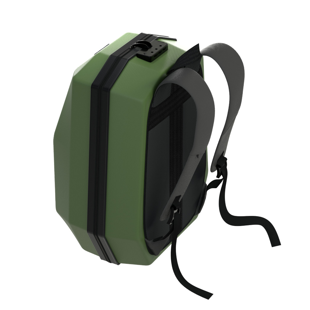 کیف ضد ضربه کنسول ps5 slim برند پرزیدنت رنگ سبز