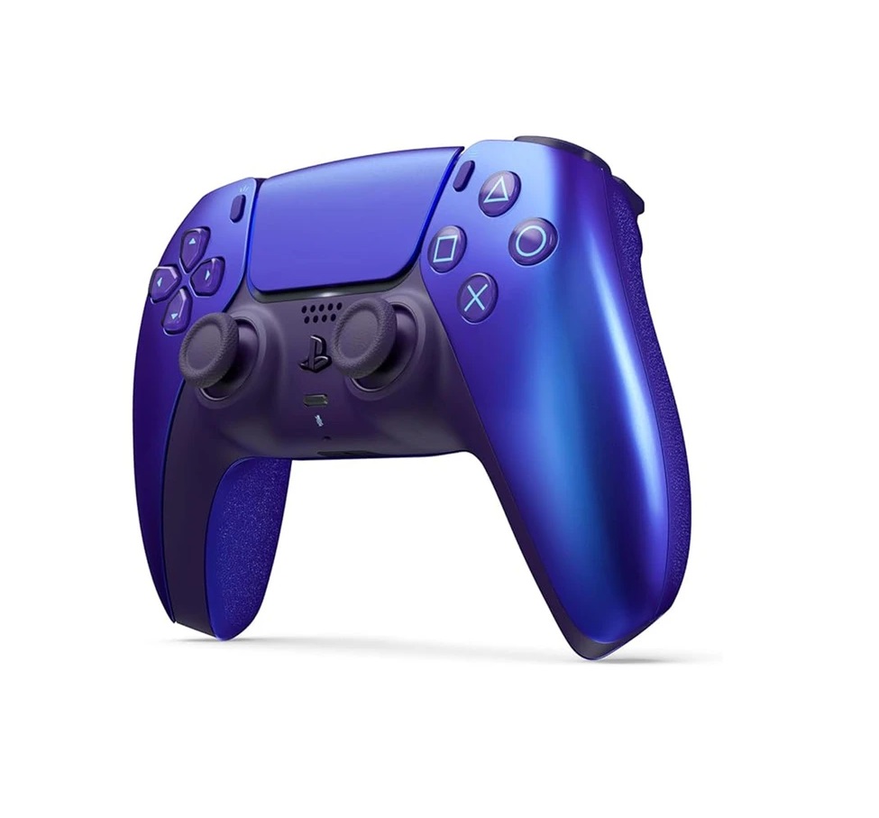 دسته ps5 اورجینال آبی کروم