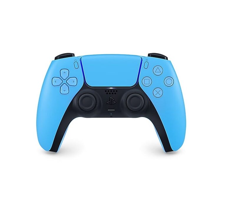 خرید دسته ps5 اورجینال آبی روشن