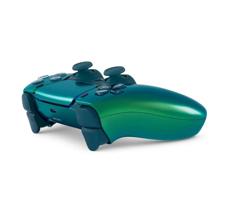 خرید دسته ps5 اورجینال سبز کروم