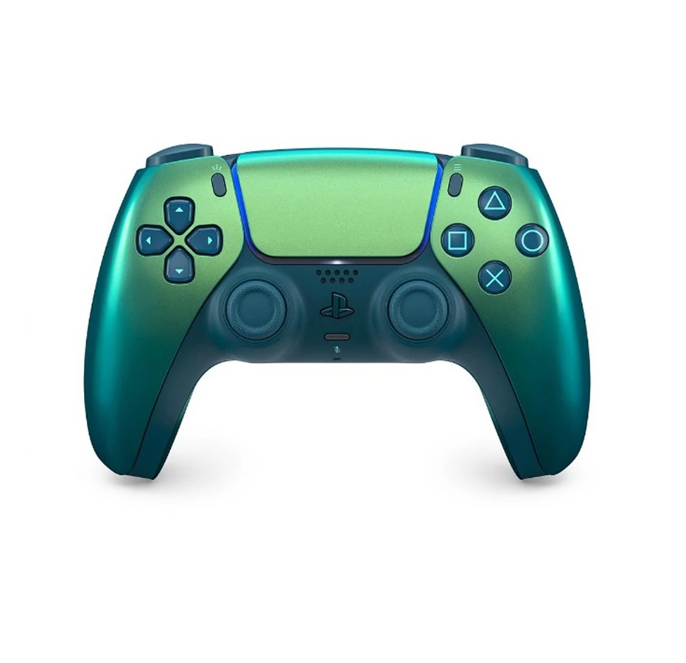 خرید دسته ps5 اورجینال سبز کروم